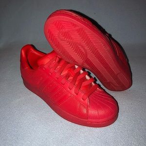 Never Worn, Adidas SuperStar, Triple Red